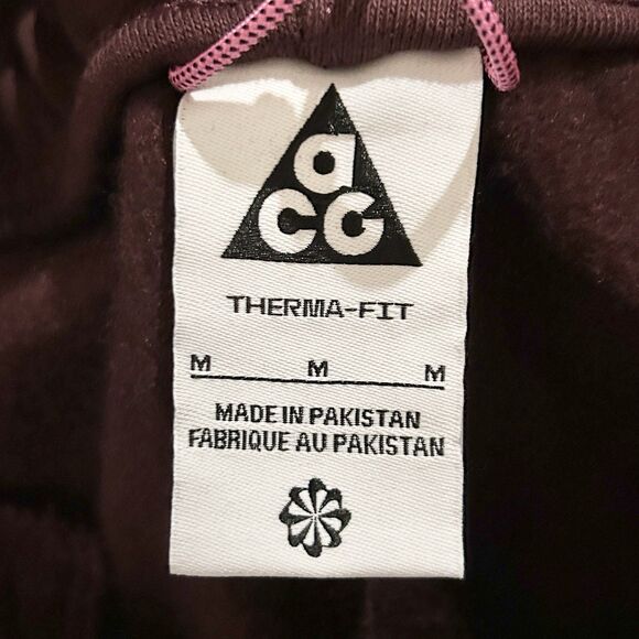 Nike ACG Lungs Therma-FIT Unisex Size S-2XLT Repel Burgundy Crush Jogger Pants - Picture 6 of 16